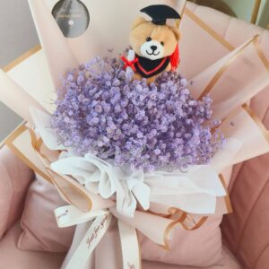 XH-109 Bright future- Baby’s Breath - Purple
