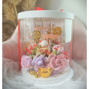 XH-814 Blooming Cake - Flower Box